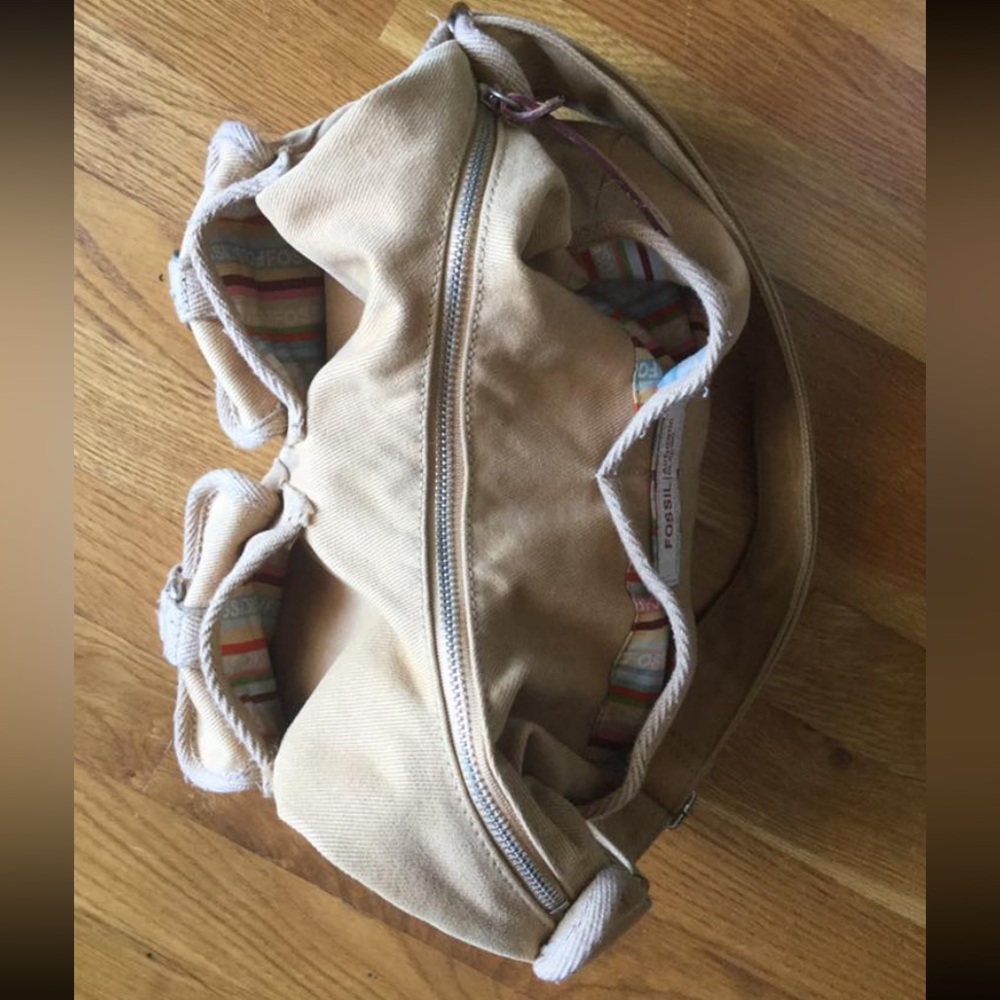 Fossil Authentic Classic Canvas Crossbody - image 4
